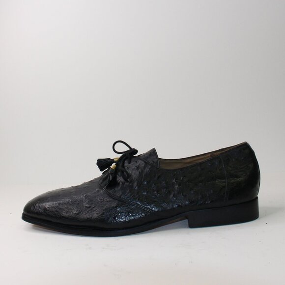 Giorgio Bruntini Ostrich Dress Shoes (13 US - Picture 1 of 10